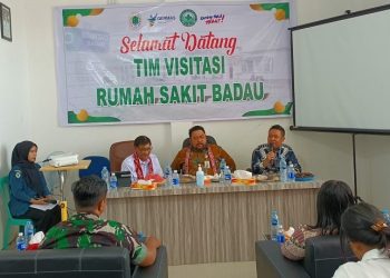 Dinkes PP dan KB Kapuas Hulu Menyelenggarakan Visitasi Pada Rumah Sakit Badau