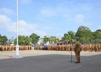 Pimpin Apel Gabungan, Sekda Alex Apresiasi OPD Terinformatif