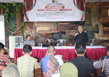 Cegah TPPO, Imigrasi Putussibau Bentuk Desa Binaan di Badau
