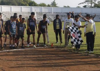 Farhan Buka Kejuaraan Atletik Kelompok Umur Tingkat Kabupaten
