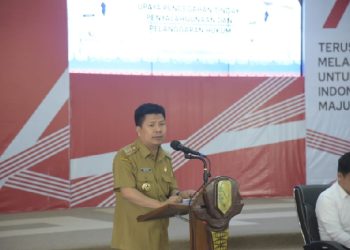 Bupati Satono Minta Masyarakat Awasi Pengelolaan Keuangan dan Aset Desa