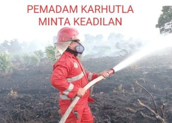 Tulis Surat Terbuka untuk Presiden, Pemadam Karhutla Minta Keadilan