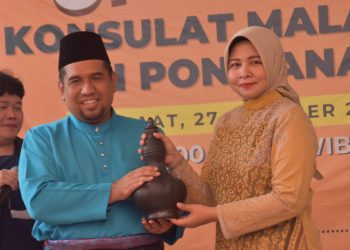 Windy Prihastari Hadiri Open Day Konsulat Malaysia