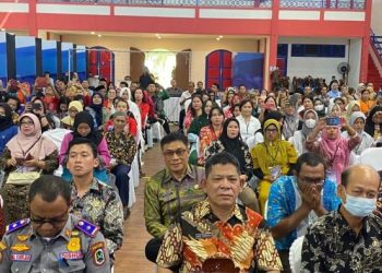 Kadinkes PP dan KB Hadiri Sosialisasi Keuangan Digital Serta Uji Coba Aplikasi Digital Kesehatan