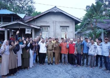 Bupati Satono Jalin Silaturahmi Bersama Masyarakat Kuala Pangkalan Keramat