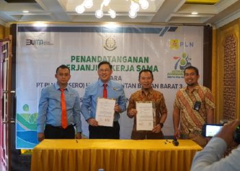 PLN dan Kejari Gunung Mas Teken Kerja Sama untuk Kalimantan Terang
