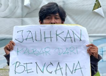 Aksi Bersama Aliansi Rakyat untuk Keadilan Ekologis: Tolak Pembangunan PLTN