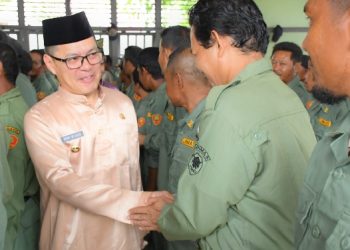 Satlinmas di Kayong Utara Diminta Minimalisir Konflik Pesta Demokrasi