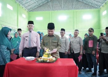 Bupati Satono Hadiri Rakor Ketahanan Pangan Desa se-Kecamatan Teluk Keramat