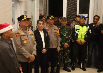Tinjau Misa Malam Natal, Pj Wako Pontianak Pastikan Peribadatan Khidmat