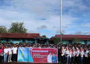 Dinkes PP dan KB Kapuas Hulu Adakan Penyuluhan DBD dan PSN di SMAN 1 Putussibau