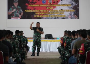 Danrem Minta Satgas Pamtas Perketat Pengawasan Perbatasan Indonesia – Malaysia