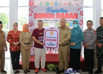 Pj Gubernur Harisson Buka Agenda Aksi Sosial Donor Darah