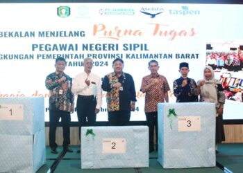 Sebanyak 364 ASN Pemprov Kalbar Tatap Purna Tugas