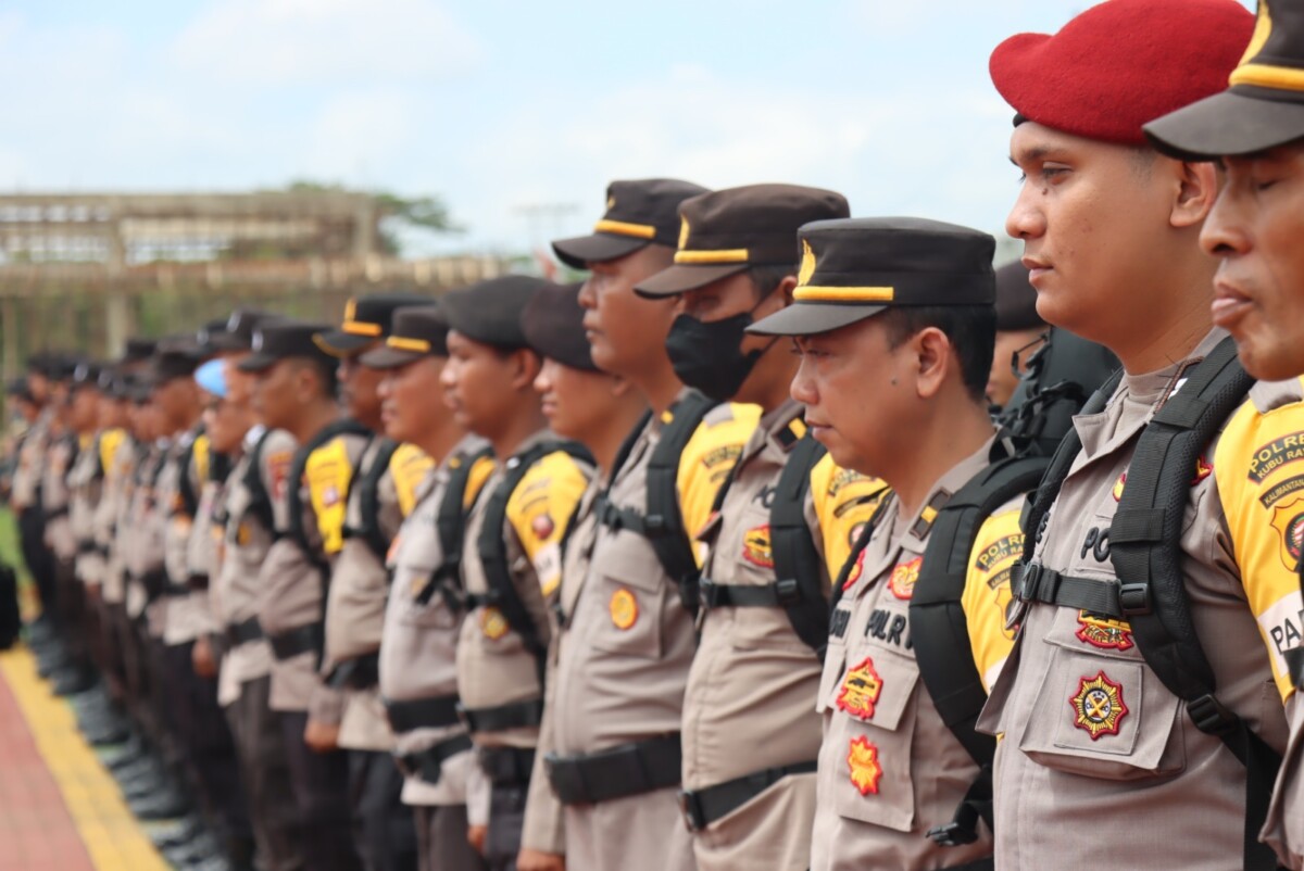 Ratusan personel Polres Kubu Raya bakal dikerahkan untuk mengamankan situasi dan kondisi saat perhitungan suara di tingkat kabupaten.