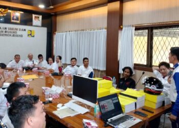 Asmo Kalbar #Cari_aman Bersama Staf Dinas Pekerjaan Umum Bengkayang