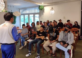 Asmo Kalbar Ngabuburit Safety Riding Bersama Komunitas Honda Supra Club Chapter Pontianak