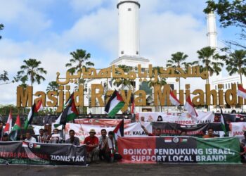 Mahasiswa Untan Tuntut Dunia Bela Korban Pembantaian di Gaza