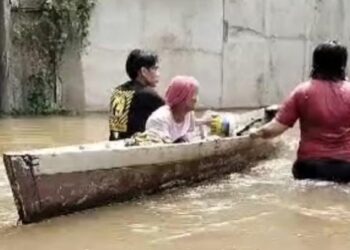Berikut Ini Data Banjir Melanda Balai Batang Tarang