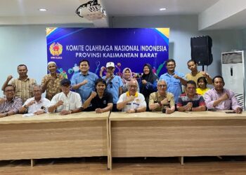 Audiensi PWI Kalbar dan KONI, Bahas PON Sampai Porwanas di Kalsel