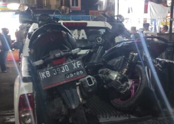 Dua Pengendara Motor Terluka Akibat Tabrakan di Desa Kapur