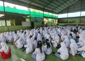 Edukasi Vokasi Dunia Industri di SMKN 7 Pontianak dari Asmo Kalbar