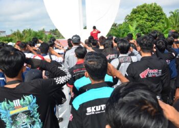 Perkuat Nasionalisme dan Kebersamaan, Astra Motor Kalbar Bersama Paguyuban HWBC Gelar ‘Convoy Kemerdekaan’