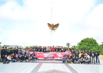 Asmo Kalbar dan Paguyuban HWBC Gelar Convoy Kemerdekaan HUT RI