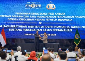 Menteri AHY – Kapolri Sepakat Cegah Masyarakat Jadi Korban Konflik Pertanahan