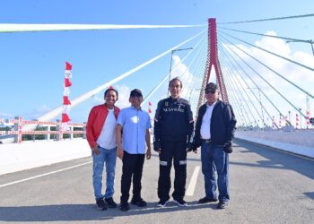 Wamen ATR/Waka BPN Dampingi Presiden Jokowi Resmikan Jembatan Pulau Balang, Akses Balikpapan-IKN Kini 1,5 Jam