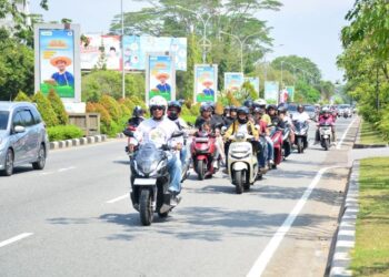 Asmo Kalbar Resmikan Klub Motor Honda Stylo 160