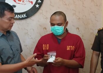 Tiga Kurir Narkoba Antar Kabupaten dan Provinsi Ditangkap Polisi di Pontianak