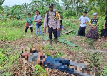 Pria Berusia 44 Tahun Ditemukan Meninggal di Kebun