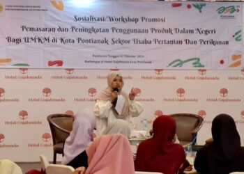 Libatkan Konten Kreator, 210 UMKM Pontianak Belajar Pemasaran Produk
