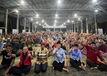 Norsan dan Satono Kampanye Bersama di Jawai, Perkuat Pemenangan Pilkada di Sambas