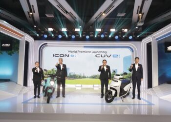 AHM Luncurkan Motor Listrik Terbaru, Honda ICON e: dan Honda CUV e: