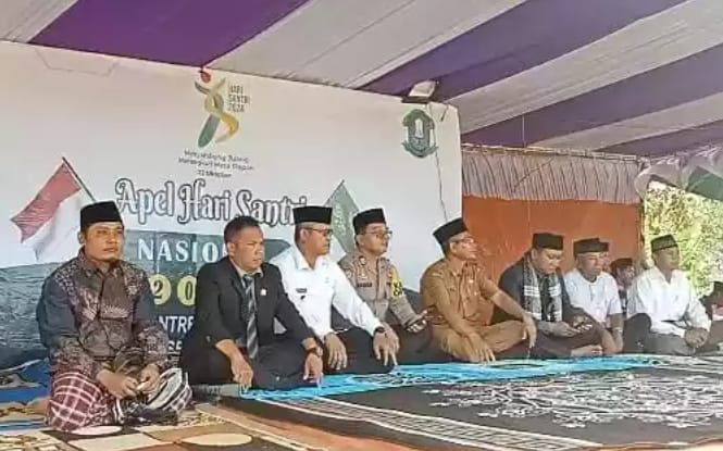 Yanto Linus saat menghadiri kegiatan yang dilaksanakan oleh NU