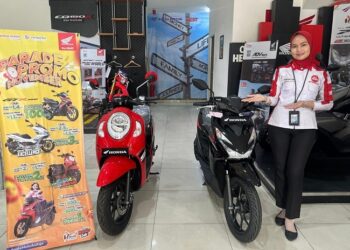Parade Promo November, Astra Motor Kalbar Berikan Penawaran Menarik Bagi Konsumen Setia Honda