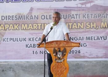 Bupati Martin Resmikan Pabrik Pengolahan Kelapa Sawit PT Alam Selatan Mandiri