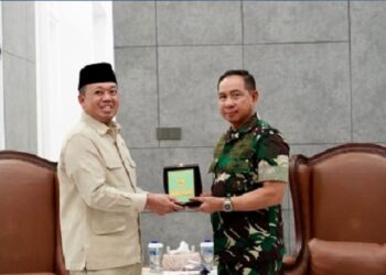 Menteri Nusron Ajak Panglima TNI Berkolaborasi Tangani Sengketa dan Konflik Pertanahan
