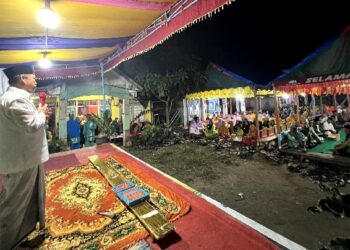 Hadiri Zikir Maulid di Semparuk, Norsan Tuai Pujian Warga Membaur di Tarub