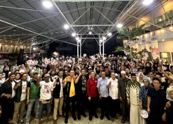 Temui Ribuan Warga Pontianak Utara, Norsan-Krisantus Janjikan Pemerataan Pembangunan