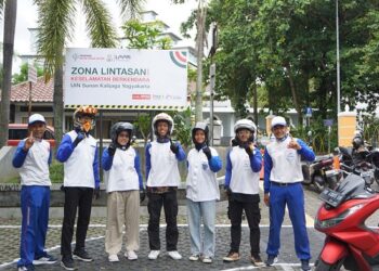Puluhan Mahasiswa UIN Sunan Kalijaga Siap Jadi Agen Safety Riding, Kampanyekan Keselamatan Berkendara di Indonesia
