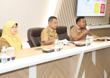 Caption Foto : Rapat koordinas review kinerja tahunan stunting.
