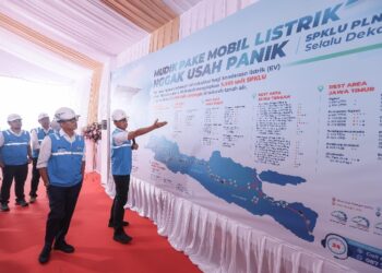 Wamen BUMN Cek Kesiapan SPKLU PLN Layani Kebutuhan Selama Nataru