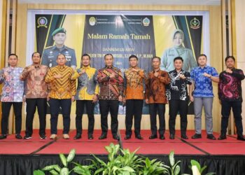Caption: Danrem 121 poto bersama jajaran Forkopimda Ketapang. Foto: Prokopim Pemkab Ketapang.