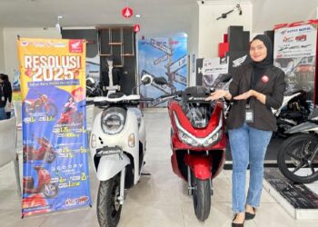 Resolusi 2025, Astra Motor Kalbar Hadirkan Motor Honda Baru 