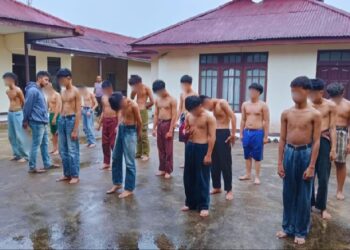 Warga Mega Timur Gagalkan Tawuran 19 Pelajar SMP, Amankan Sejumlah Sajam