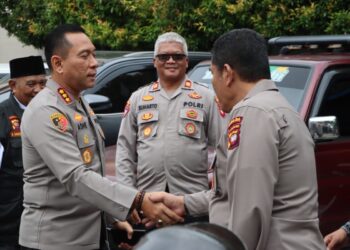 Musyawarah Resor Pokdarkamtibmas Bhayangkara Kota Pontianak yang diselenggarakan di Kantor Sekretariat Pokdarkamtibmas di Jalan Hasanudin, Gang Dharma, Kecamatan Pontianak Barat, Kamis (30/01/2025).