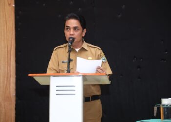 Foto : Wakil Wali Kota Pontianak Bahasan membuka kegiatan Evaluasi dan Asistensi Hasil Reviu Rancangan LPPD Tahun 2024